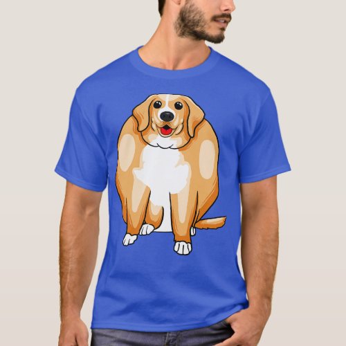 fat dog T_Shirt