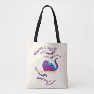 Fat Dragon Tote Bag