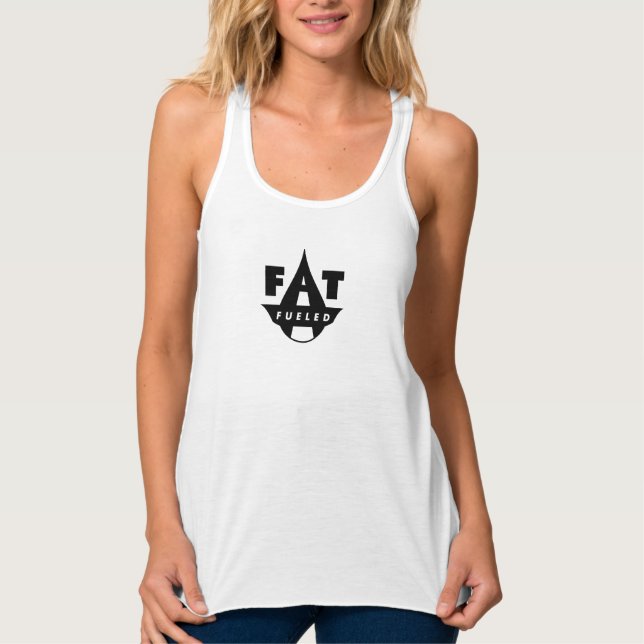Fat Fueled - Tank Women Top (Front)