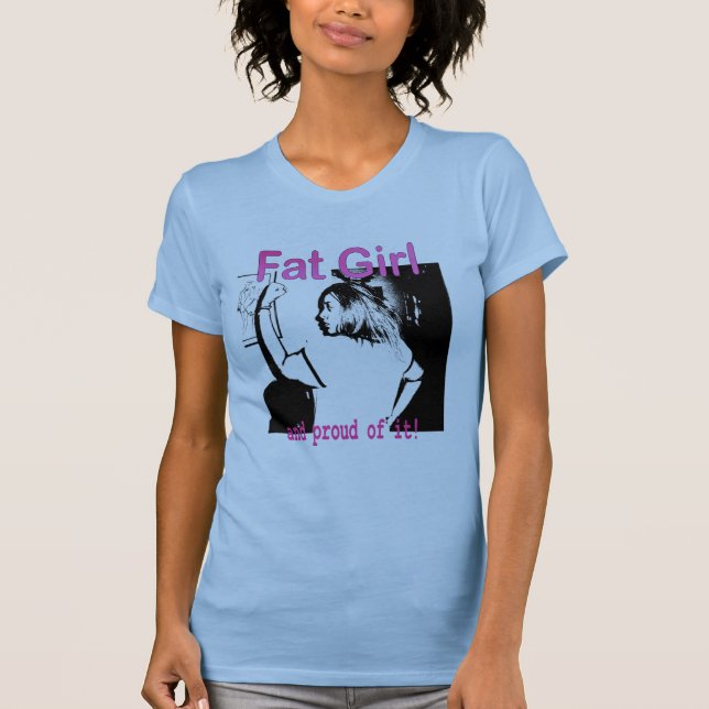 Fat Girl Logo T-Shirt (Front)