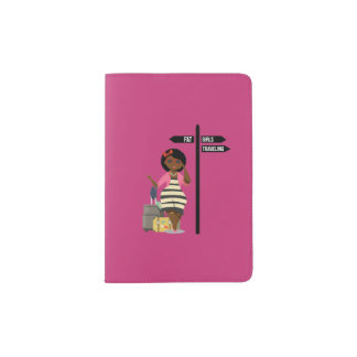 Fat Girls Traveling  Passport Cover