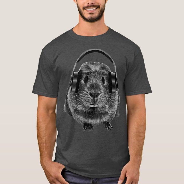 Fat Guinea Pig House Pet Animal For Animal T-Shirt (Front)