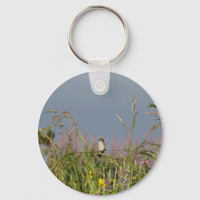 Fat little Hummingbird Keychain (Front)