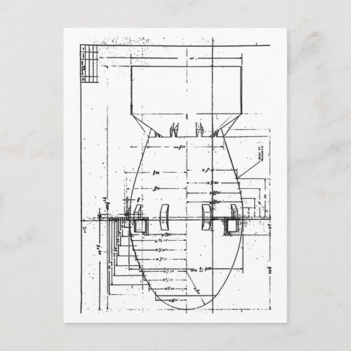 Fat Man atomic bomb Postcard