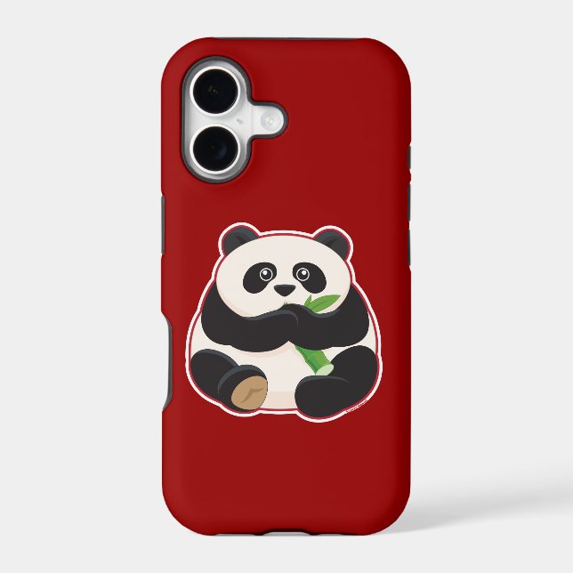 Fat Panda Iphone Case (Back)