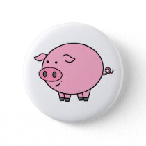 Fat Pig Pinback Button