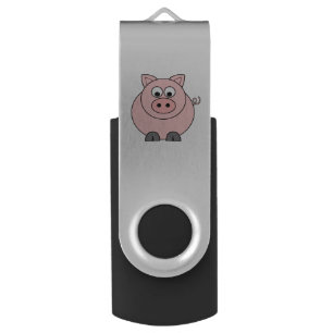 Fat Pink Pig Flash Drive