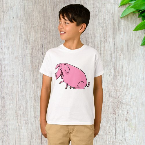 Fat Pink Pig T_Shirt