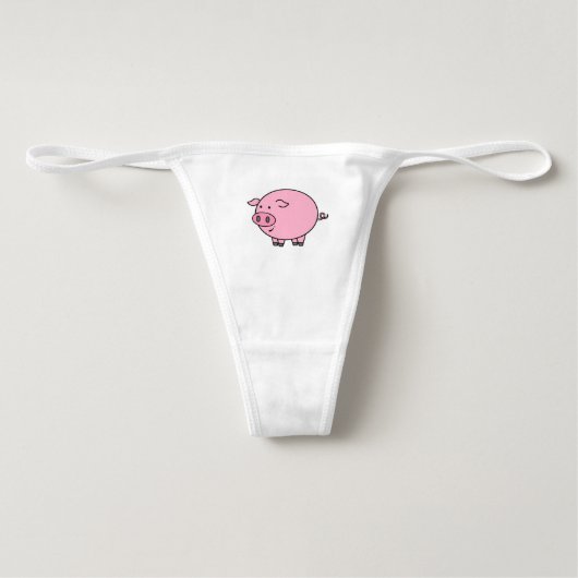 Fat Pink PIg Thong (Front)