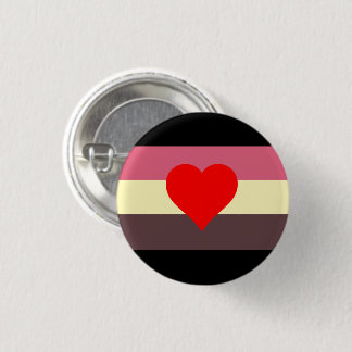 Fat Pride Flag Button