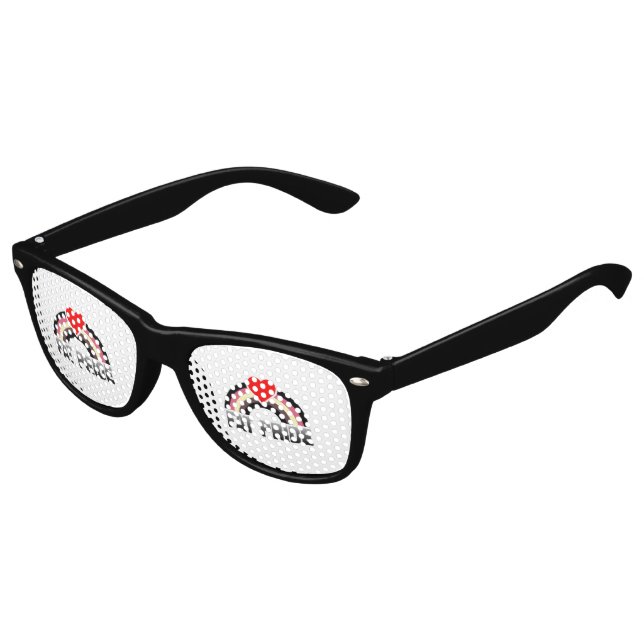Fat Pride Kids Sunglasses (Angled)