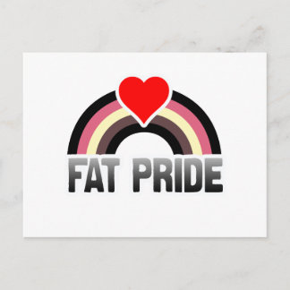 Fat Pride Postcard