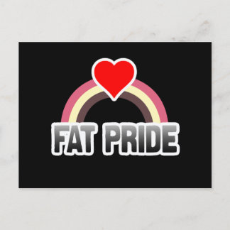 Fat Pride Postcard