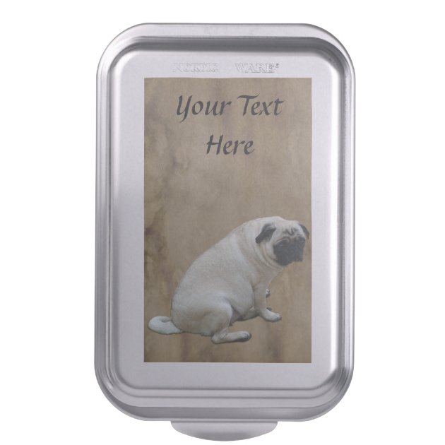 Pug cake sale pan