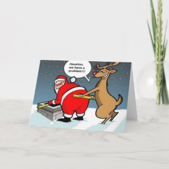 Fat Santa Christmas Card by Unique_Christmas at Zazzle