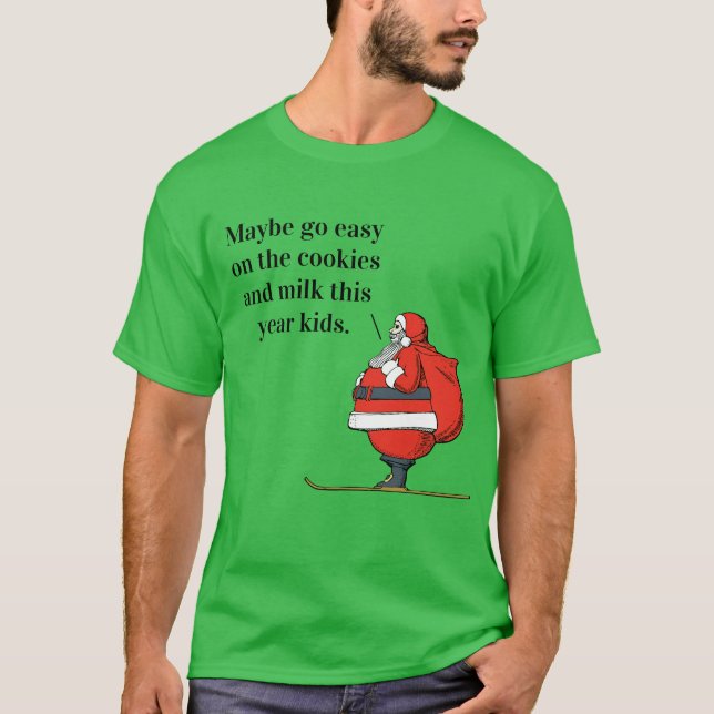 "Fat Santa" Ugly Christmas 3 T-Shirt (Front)