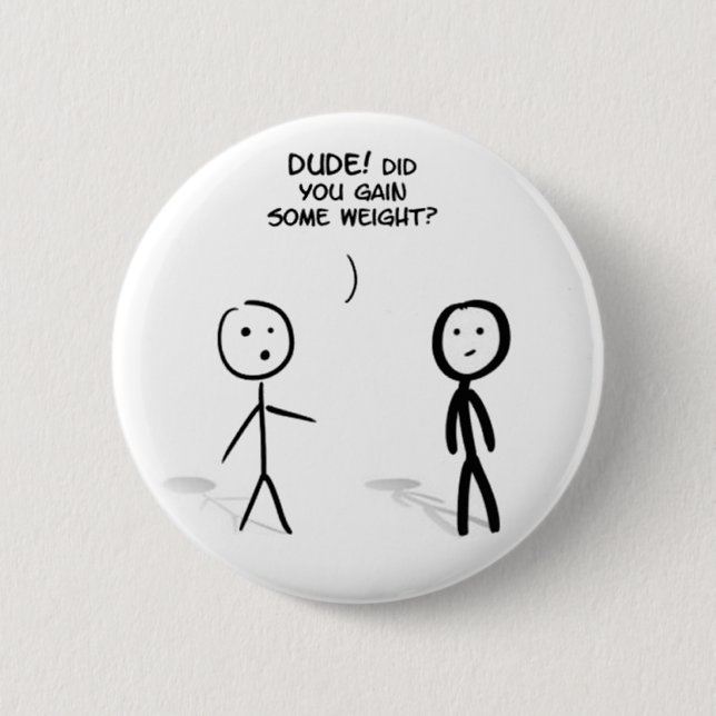 Fat stick guy button (Front)