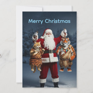 Fat Tiger the Ginger Cat’s Holiday Trouble – Cat Invitation