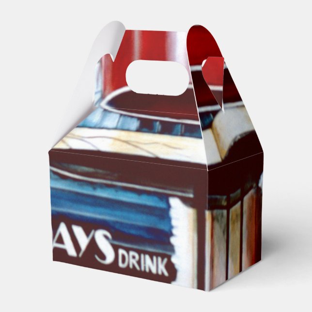 Fat Tuesday's Eve Favor Boxes (Front Side)