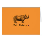 Fat Unicorn (Front Horizontal)