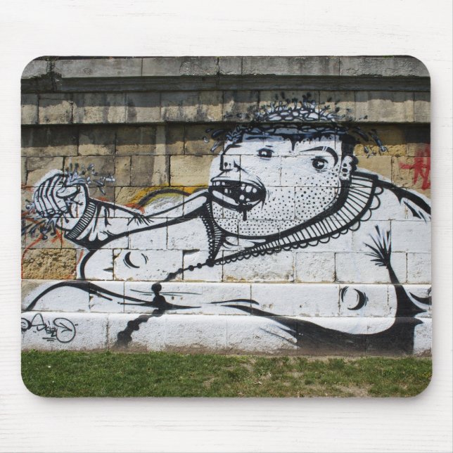 Fat White Man Mouse Pad (Front)