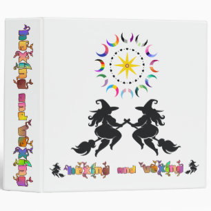 Fat Witches and Queer Moons 3 Ring Binder