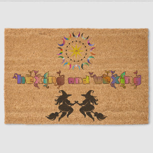 Fat Witches and Queer Moons Fiber Doormat