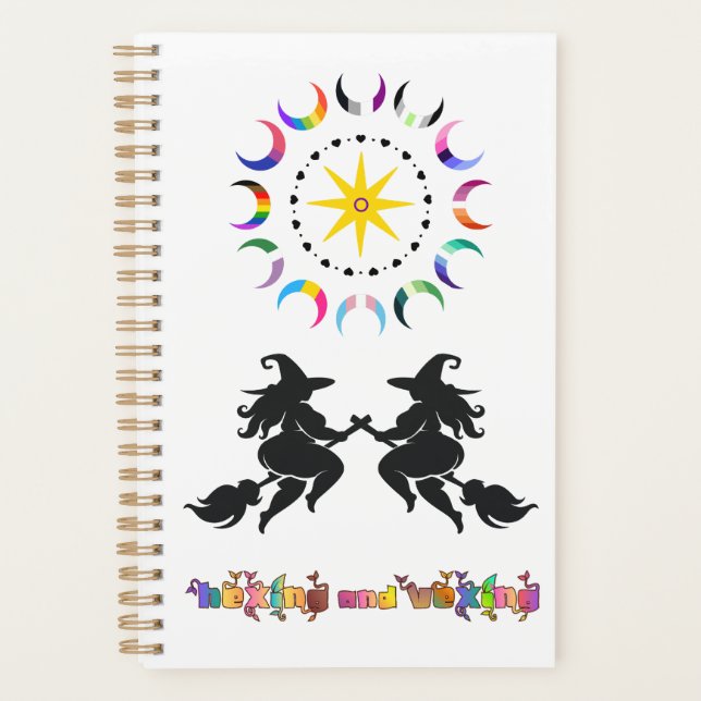 Fat Witches and Queer Moons Planner (Front)