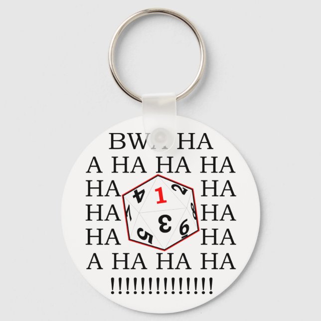 Fatal Roll Keychain (Front)
