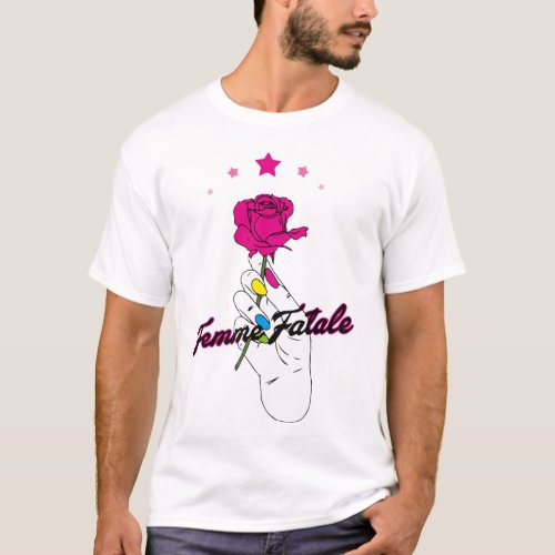 Fatale rose fragrance T_Shirt