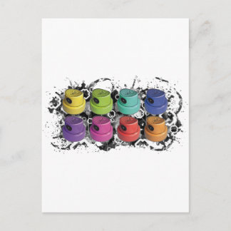 Fatcapschwarz Postcard