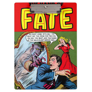 Fate Creature In The Mirror Vintage Comics   Poste Clipboard