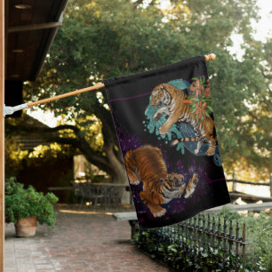 Fate in the Stars Tigers House Flag