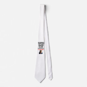 FATE WHISPERS TO PRESIDENT TRUMP NECK TIE