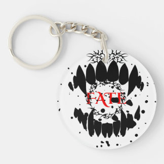 Fated Soul – Gothic Crimson Emblem Keychain