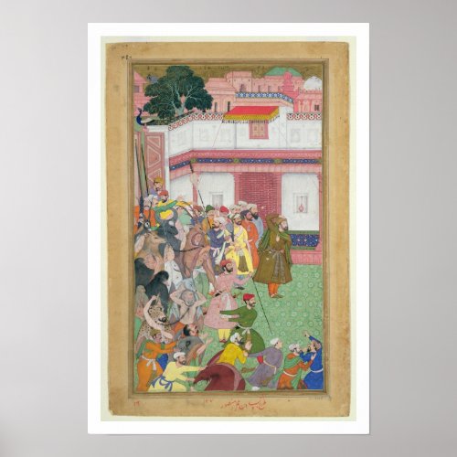 Fatepur Sikiri 1573 Hasain Quli Khan_l Jahan pre Poster