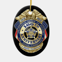 Faternal Order of Police Ornament