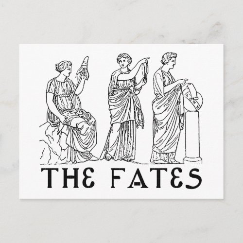 Fates Postcard