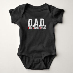 Father Against Diaper Toddler Dad Baby Problems Bodysuit