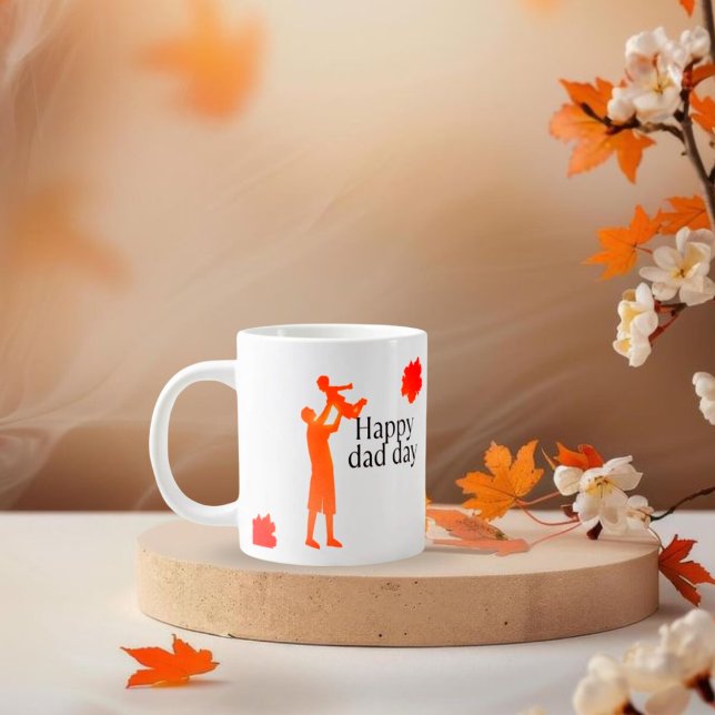    Father and Child Silhouette Mug - First Father' (Creator Uploaded)