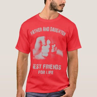 FATHER AND DAUGHTER BEST FRIENDS FOR LIFE retro T-Shirt