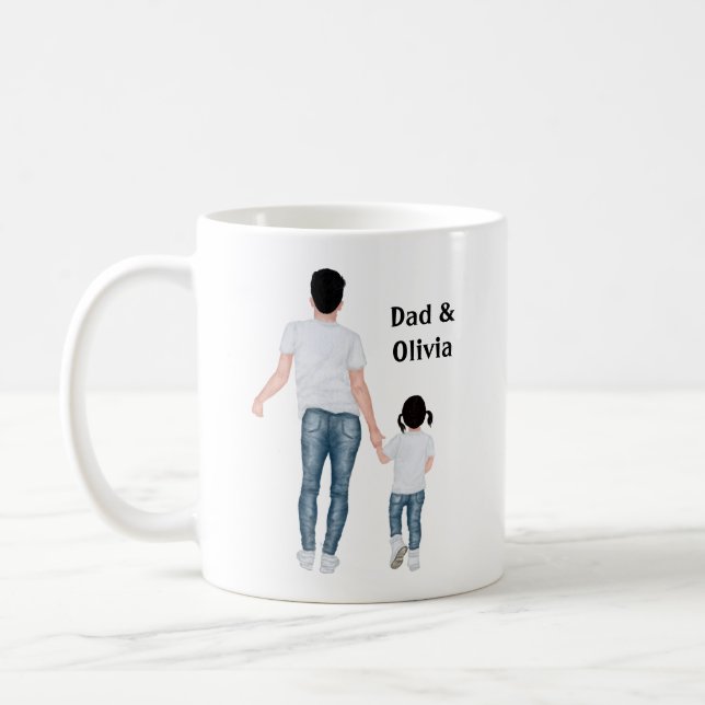 Father and Daughter, Best Friends Forever Coffee Mug (Left)