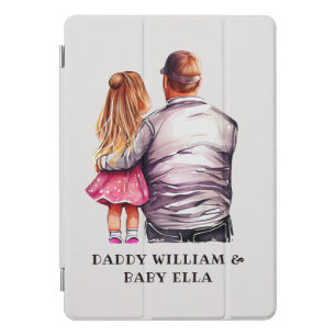 Father and Daughter Bond (10) iPad Pro Cover