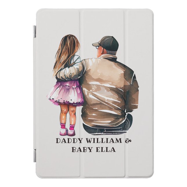 Father and Daughter Bond (11) iPad Pro Cover (Front)