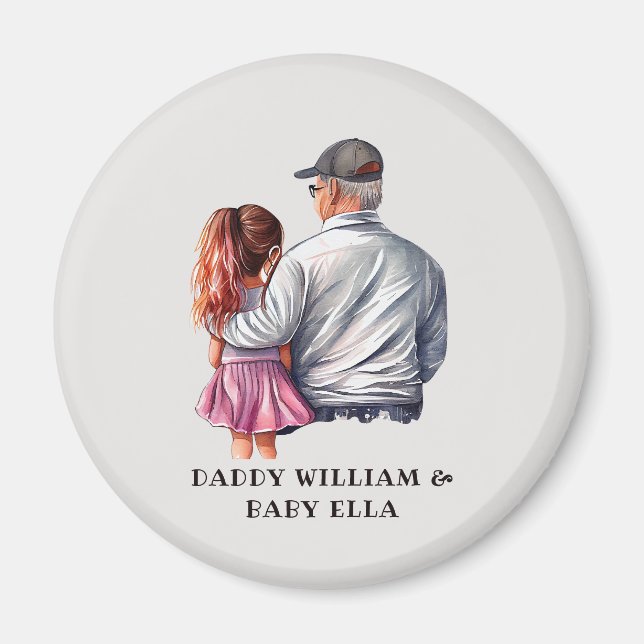 Father and Daughter Bond (14) Magnet (Front)