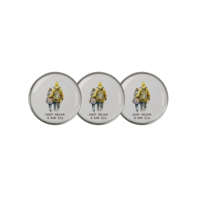 Father and Daughter Bond (2) Golf Ball Marker (3 Up)