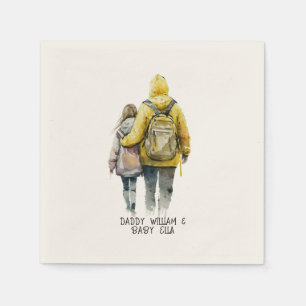 Father and Daughter Bond (2) Napkins