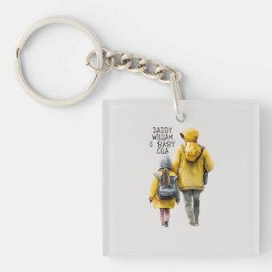 Father and Daughter Bond Keychain