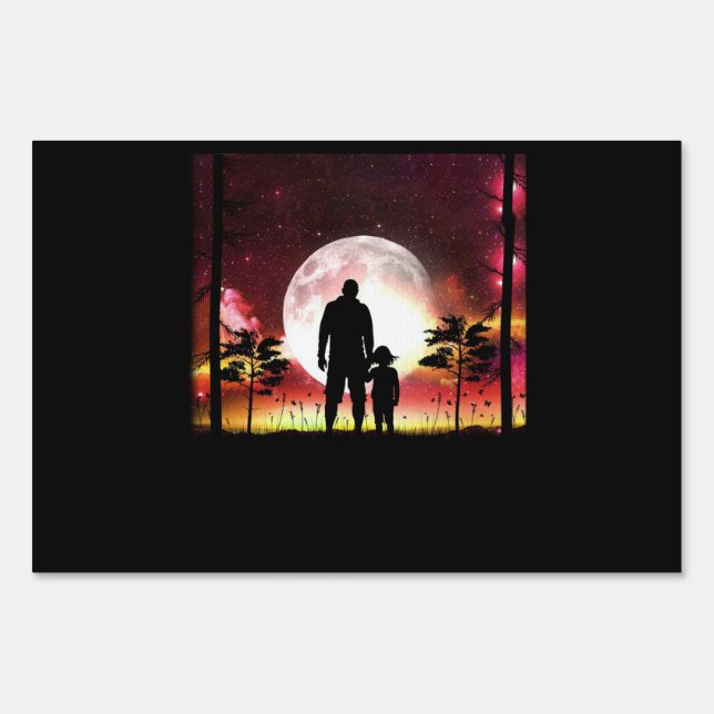 Father and Daughter Sign (Front)