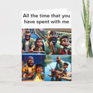 Father and Friend Holiday Card